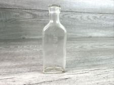 Vintage Early Glass Pharmacy Medicine Bottle Goff's Cough Syrup picture