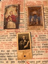 RARE RELIC St G. Cottolengo: true portrait painted by his brother painter + Card picture