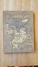 Vintage 1951 Downers Grove High School, Illinois Cauldron Yearbook Mid-century picture