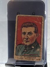 1920 W545 WWI Leaders & Insignia LT Nungesser Famous French Aviator #49 picture
