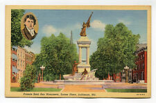 FRANCIS SCOTT KEY MONUMENT EUTAW PLACE BALTIMORE MD picture