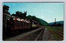 WV-West Virginia, Sightseeing Cars Cass Scenic Railroad, Vintage c1970 Postcard picture