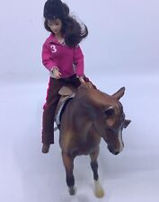 Breyer Horse Traditional Let’s Go Riding 1997 English #1409 Plus rider  Vintage picture