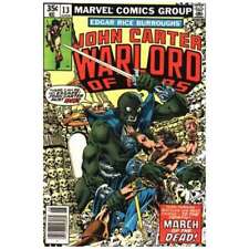 John Carter: Warlord of Mars #13 1977 series Marvel comics NM minus [x' picture