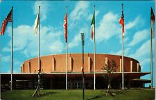 Dallas TX-Texas, Entrance Dallas Memorial Auditorum, Vintage Postcard picture