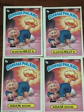 Garbage Pail Kids Original Series 7 (1987) -Adam Boom + Blasted Billy II cards- picture