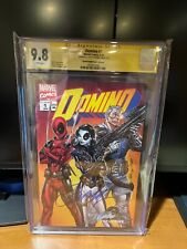 Domino #1 CGC SS 9.8 J. Scott Campbell JSC Cover B Variant Signature Marvel LOOK picture