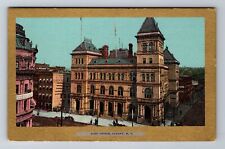 Albany NY-New York, Post Office, Antique Vintage Souvenir Postcard picture