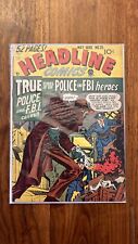 HEADLINE COMICS #35 | 1949 Golden Age Early Scarce Jack Kirby Crime Cover picture