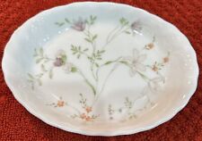 Vintage WEDGWOOD England Bone China Trinket /Soap Dish Campion Floral  picture