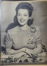 Carole Landis WWII original B&W pin up picture