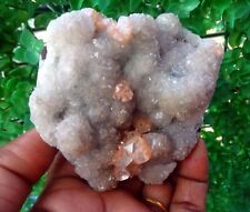 apophyllite on mm quartz matrix minerals-a picture