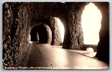 Vintage Postcard OR RPPC Mitchell Tunnel Columbia River Highway ~8275 picture