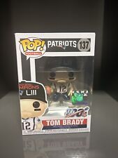 Funko POP NFL: Patriots Tom Brady Super Bowl Champions LIII #137 New  picture
