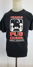 Prague Pub Crawl Karlovy Club Single/Double Stitch Black Graphic T-Shirt Large  picture