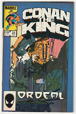 Conan The King #23 Direct 8.0 VF 1984 Marvel Comics - Combine Shipping picture