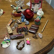Vintage Junk Drawer Lot Jewelry Christmas Jack Knife picture