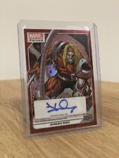 *NEW* 2024 Marvel Platinum | Omega Red (#200) | Daniel Way Autograph picture