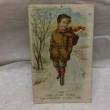 Vintage Advertising Card Oakleaf Soap Dewittville & Point Chautauqua NY  picture