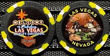 Las Vegas Harley-Davidson® in Las Vegas, NV Collectible Poker Chip Black/Yellow picture