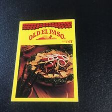 Vintage 1981 Old El Paso Recipe Booklet Pamphlet Good Condition picture