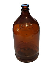 Vintage Amber Glass Jen-Sal Medicine Bottle. 9
