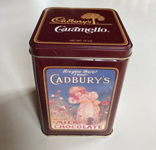 Vintage Cadbury’s Caramello Genuine Milk Chocolate Collector Tin Canister picture