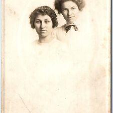 c1910s Kalamazoo Mich Cute Young Ladies RPPC Girl Real Photo PC MI Davidson A123 picture