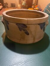 Antique Stamped Peter Hermann 1 Gallon Glazed Stoneware Crock picture