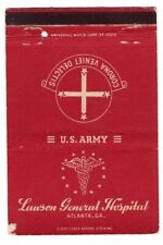 Matchbook: U.S. Army Lawson General Hospital - Atlanta, Georgia  picture