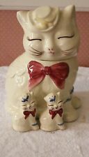 Vintage Collectible Shawnee Puss N' Boots Cookie Jar and Salt & Pepper Shakers picture