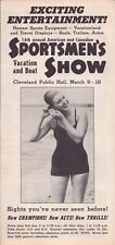 Vintage Cleveland Public Hall - Ohio Sportsmen's Show - Brochure picture