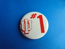 Cool Vintage IU Indiana University #1 School Pride Officially Licensed Pinback picture