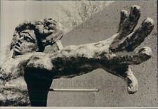 1974 Press Photo Bourdelle Bronze Sculpture Great Warrior of Montauban picture