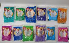 Rare McDonald's TY Teenie Beanie Babies Lot Of 12 1999 new in bags 1 to 12 picture