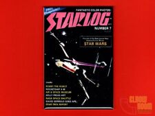 Starlog #7 magazine cover art 2x3