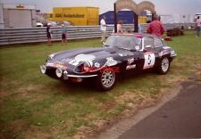 PHOTO  JAGUAR E-TYPE IN FULL RALLY TRIM.  Debbie Edwards AND LIZ JORDAN IS THE C picture
