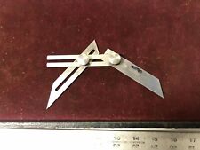 MACHINIST TOOLS LATHE MILL Unusual Brown & Sharpe Adjustable Protractor  RndCb picture