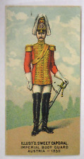 1888 N224 Kinney Military IMPERIAL BODY GUARD AUSTRIA 1850 Tobacco Card picture
