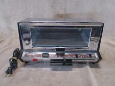 Vintage General Electric  GE Deluxe Toast R Oven Chrome Tested and Works picture