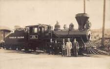J82/ Florida RPPC Postcard c1930s Peninsular Railroad Locomotive Engineer 333 picture