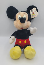 Vintage Walt Disney World Plush Mickey Mouse W/ Tag 11in picture