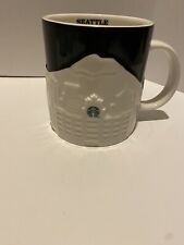 🔵 Starbucks Seattle City 3D Relief Collector Series 2012 Coffee Cup Mug 16oz picture