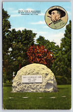 Paducah, KY, Oak Grove Cemetery, Irvin Cobb's Monument Antique Vintage Post Card picture