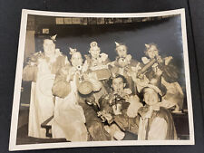 Vintage Black&White Photograph Berwyn Illinois School Teachers Dressed as Clowns picture