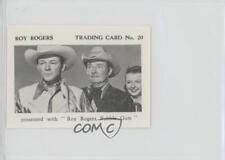 1955 Bubble Gum South of Caliente Blank Back Roy Rogers Dale Evans Pinky 0kb5 picture