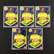 Bastien Meupiyou Rookie RC / Lot of 5 Stickers Panini Foot 2023 2024 (24) #278 picture