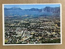 Postcard Paarl Cape South Africa Aerial View Mountains Vintage PC picture