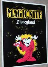 Disneyland Magic Nite POSTER 1979 Disney Mickey Mouse Sorcerer's Apprentice WDP picture