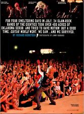 Guitar World  Clam-Rock Bands  Oklahoma Original Print Ad picture